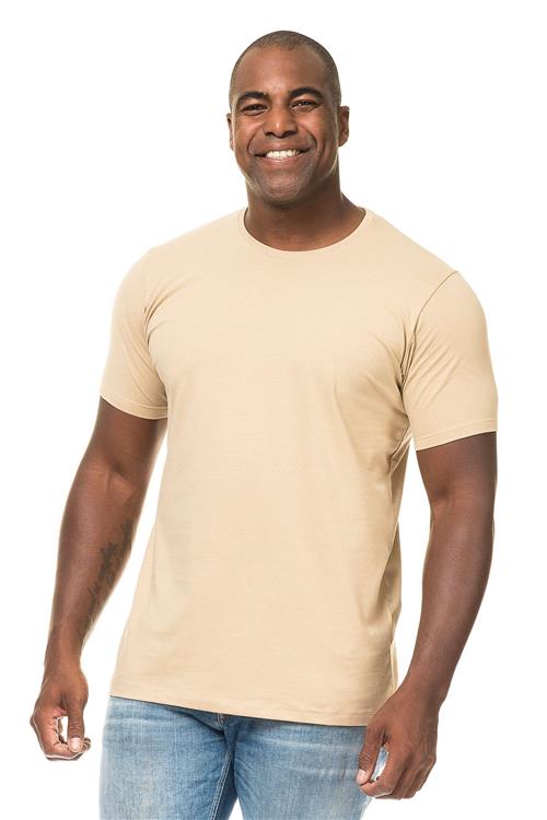 Performance T-shirt - Sand - Herre - L - TeeShoppen
