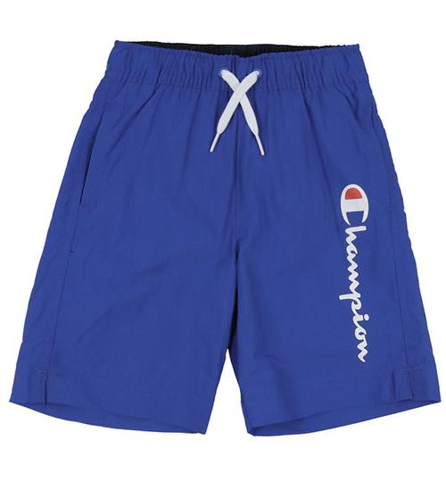 Champion Badeshorts - Blå m. Logo