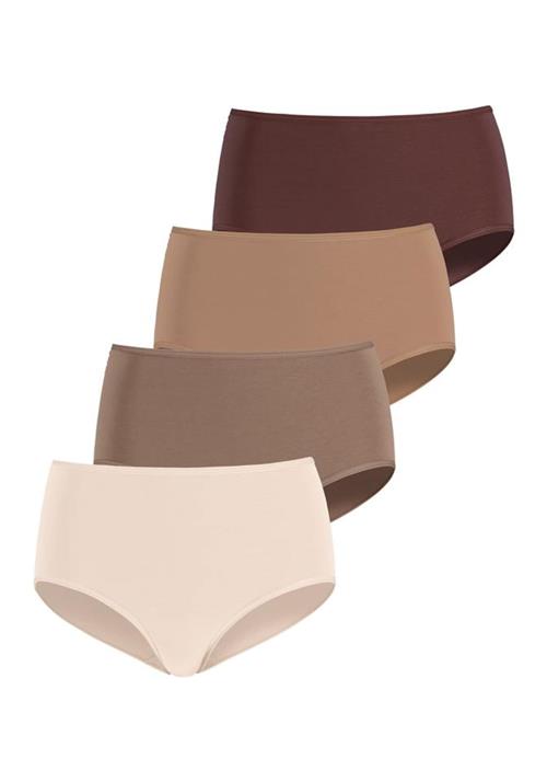 LASCANA Slip  ecru / choko / brokade / lysebrun