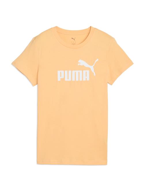 PUMA Shirts 'ESS No. 1'  abrikos / hvid