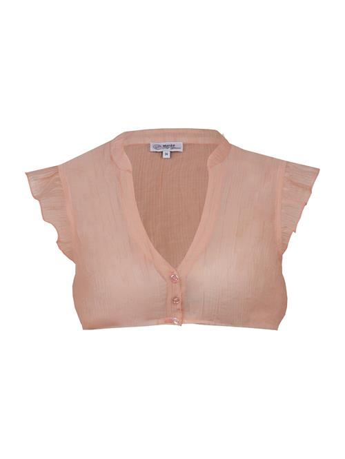 MARJO Dirdnl-bluse 'Waldbrunn'  fersken