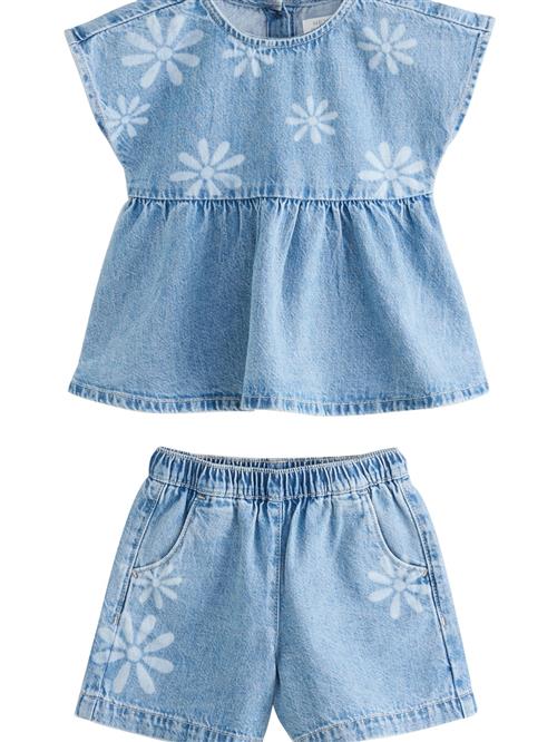 Next Sæt 'geblümt'  blue denim