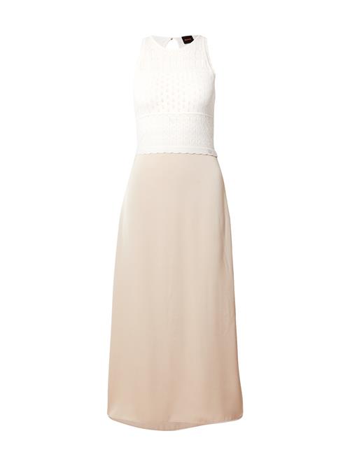 BOSS Kjole 'C_Fawrence'  beige / hvid