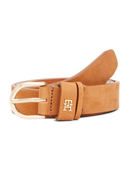 TOMMY HILFIGER Bælte 'ESSENTIAL EFFORTLESS 2.5'  cognac