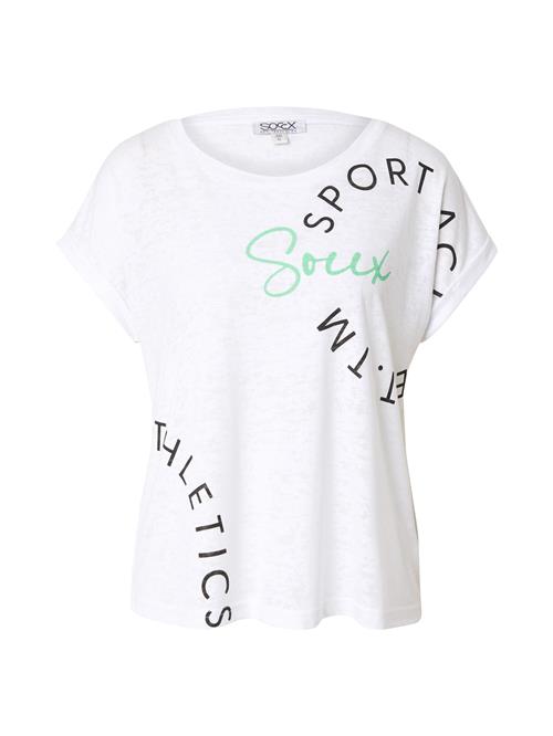 Soccx Shirts  lysegrøn / sort / hvid