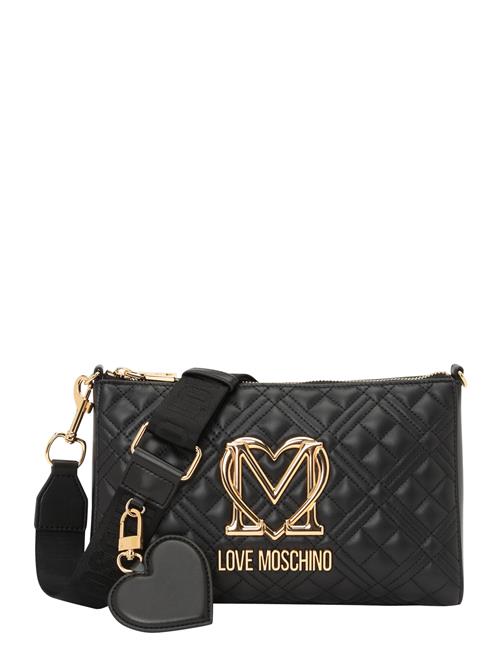 Love Moschino Skuldertaske  guld / sort