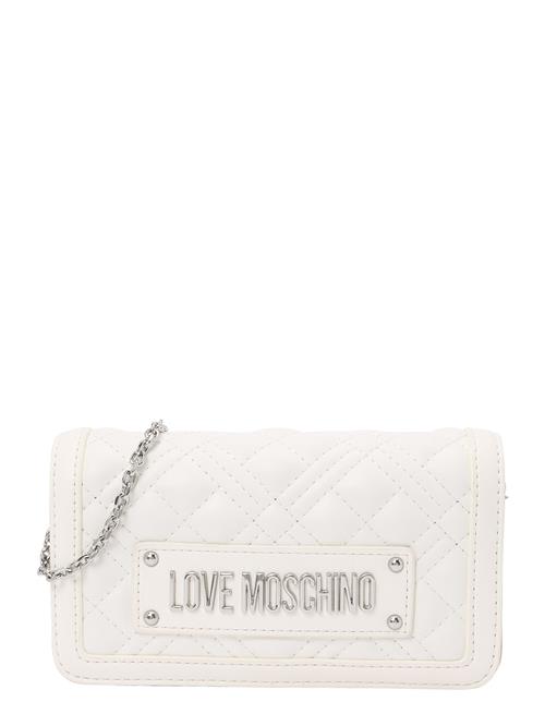 Love Moschino Skuldertaske  sølv / hvid