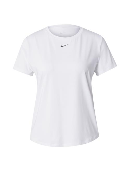 NIKE Funktionsbluse 'ONE CLASSIC'  sort / hvid
