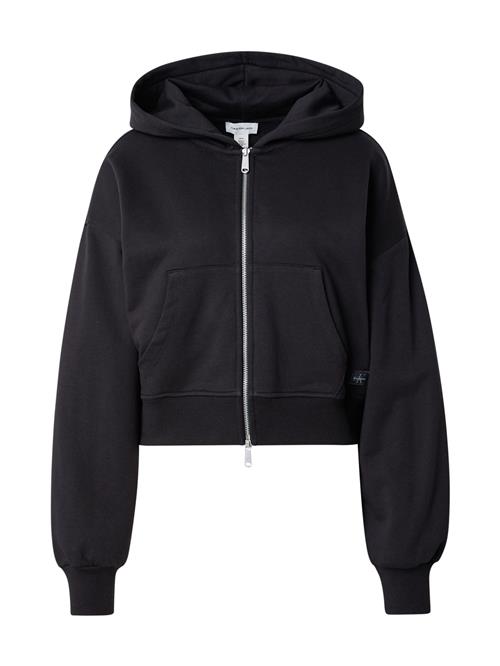 Calvin Klein Jeans Sweatjakke  sort