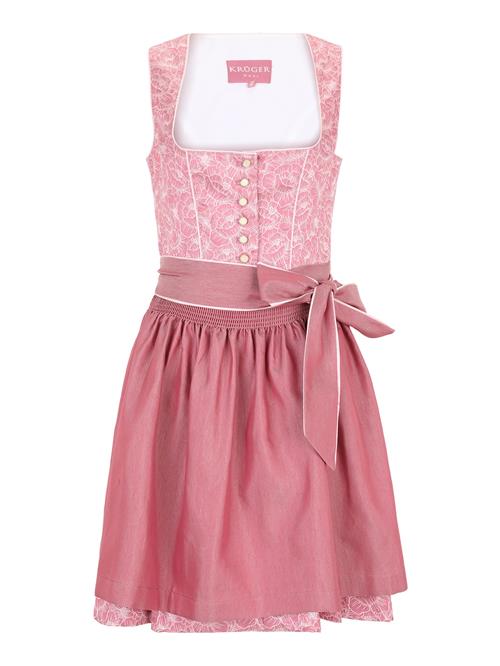 Krüger Madl Dirndl  rosé / hvid