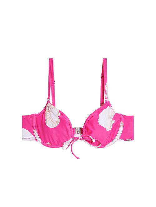 Desigual Bikinioverdel 'Shell'  beige / rødviolet / offwhite