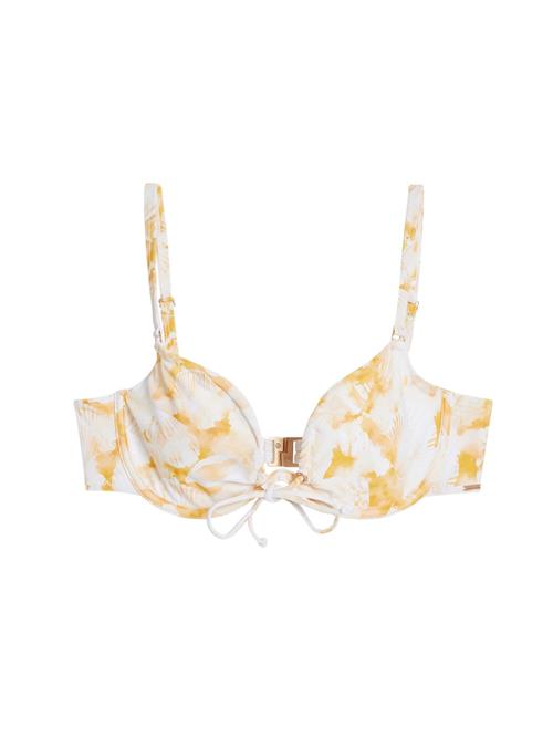 Desigual Bikinioverdel 'Tulip'  curry / hvid