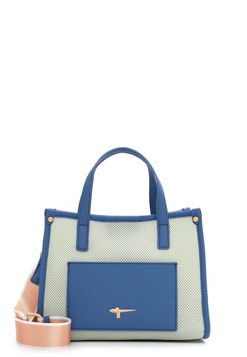 Tamaris Håndtaske 'Florentina'  blå / pastelgrøn