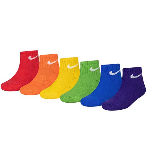 Nike Ankelstrømper - Cushioned - Dri-Fit - 6-pak - Multi
