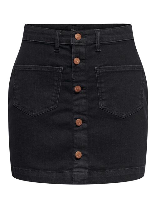 ONLY Nederdel  black denim