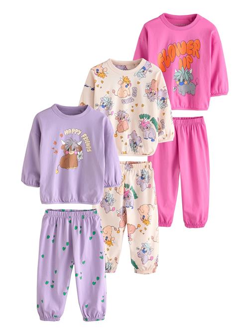 Next Nattøj  beige / lilla / pink
