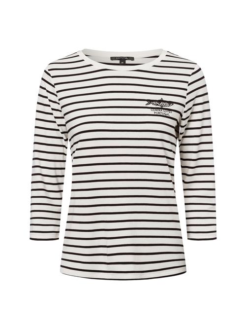 COMMA Shirts  navy / hvid