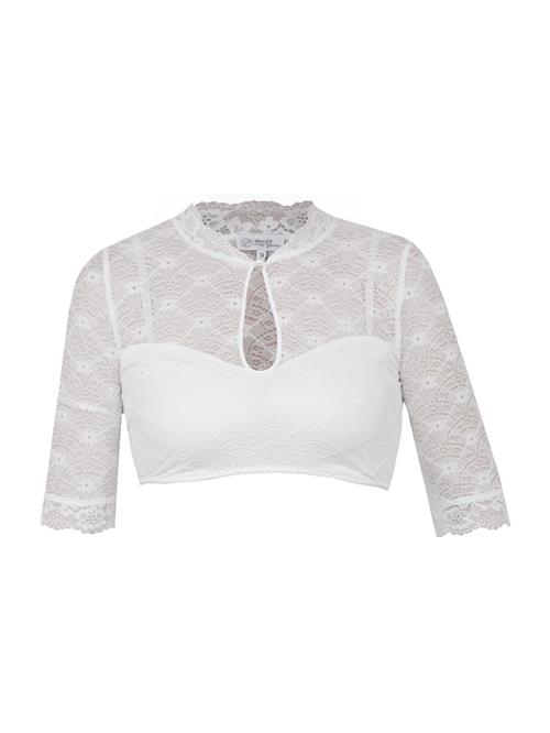Se MARJO Bluse 'Hallerndorf'  offwhite ved About You