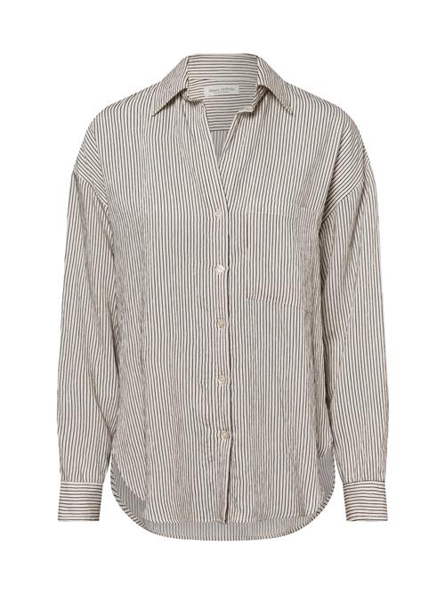Marc O'Polo Bluse  ecru / sort