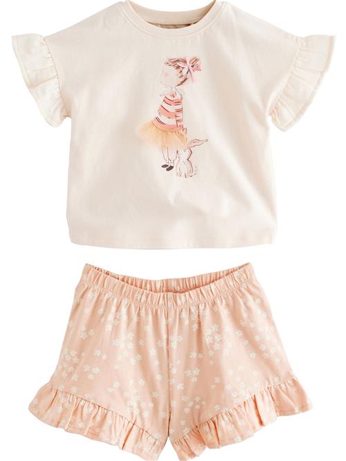 Next Sæt  pink / hvid