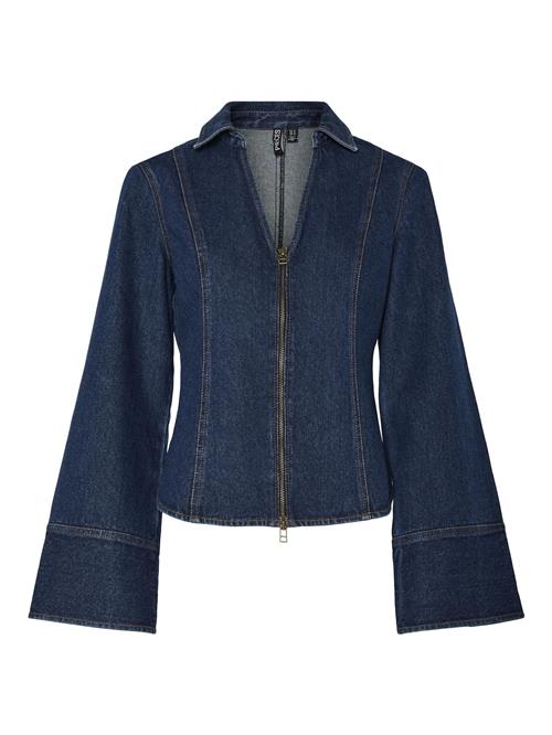 PIECES Bluse 'PCFlora'  blue denim