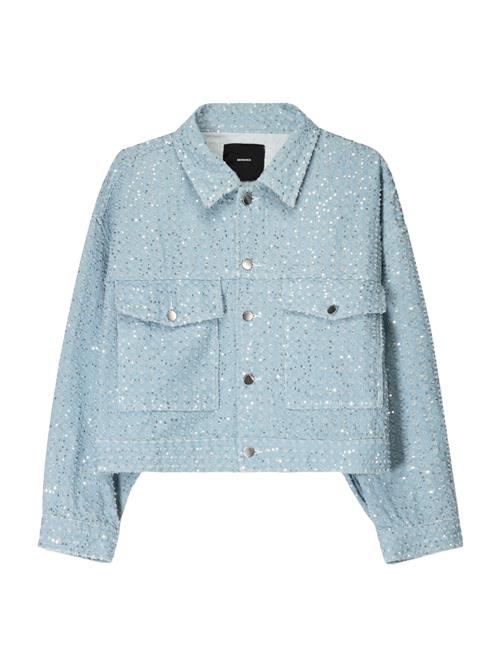 Bershka Overgangsjakke  blue denim