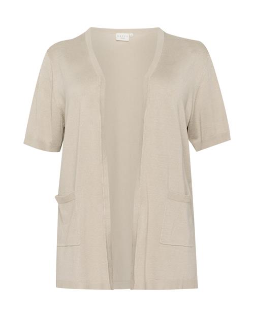 KAFFE CURVE Cardigan 'KCFarsia'  beige