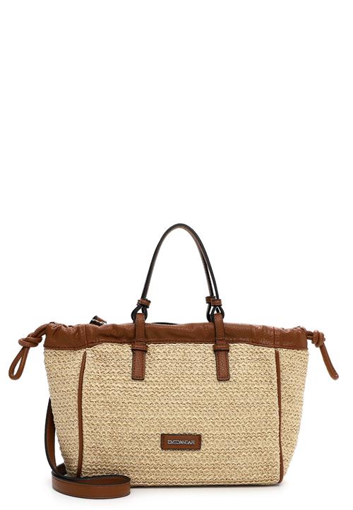 Emily & Noah Shopper 'Elda'  sand / kastaniebrun