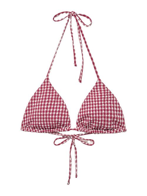 Pull&Bear Bikinioverdel  grenadine / hvid
