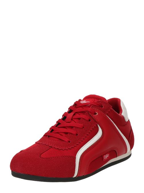 BUFFALO Sneaker low  rød / hvid