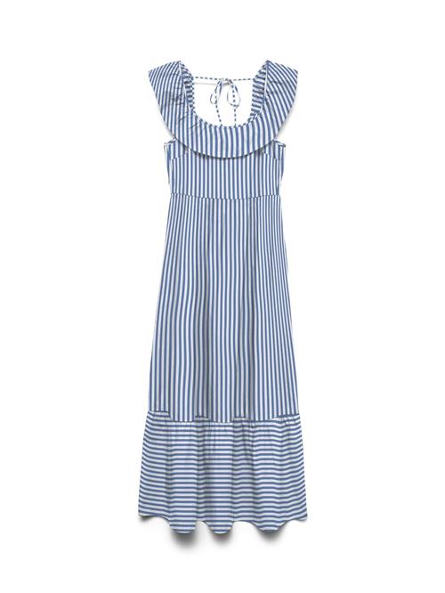 VERO MODA Sommerkjole 'VMJarlotte'  blå / hvid