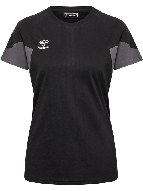 Hummel Funktionsbluse 'Travel'  grå / sort / hvid