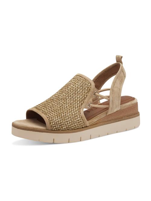 Se Tamaris Sandaler  cappuccino / guld ved About You