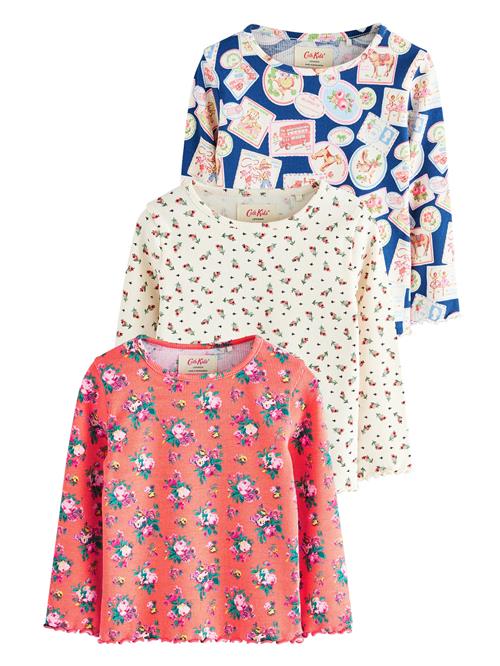 Next Bluser & t-shirts 'Cath Kidston'  blå / gran / pink / hvid