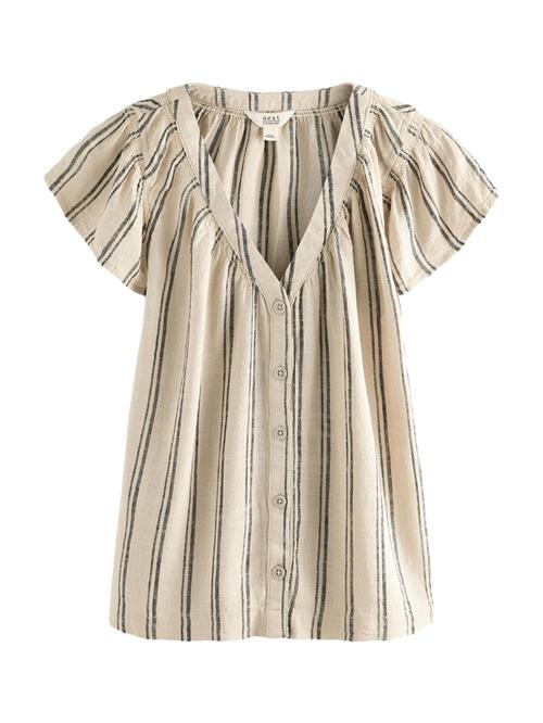 Se Next Bluse  beige / sort ved About You