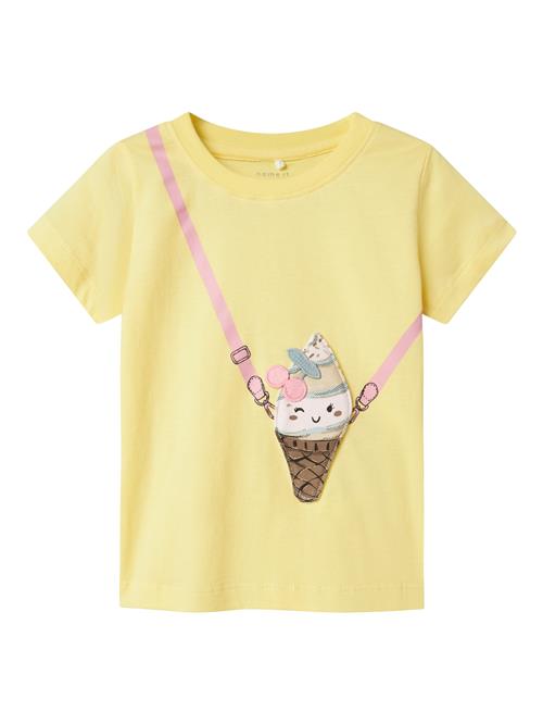 NAME IT Bluser & t-shirts 'NMFJOLA'  brun / lysegul / lyserød / hvid