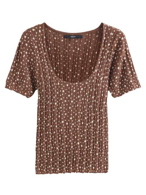 Next Shirts  choko / hvid