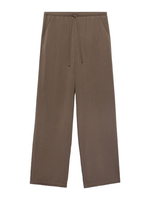 MANGO Bukser 'RIGA'  brun