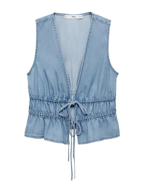 MANGO Bluse 'SIROS'  lyseblå