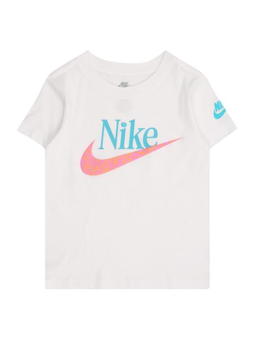 Nike Sportswear Bluser & t-shirts 'WILDFLOWER FUTURA'  neonblå / orange / pitaya / hvid