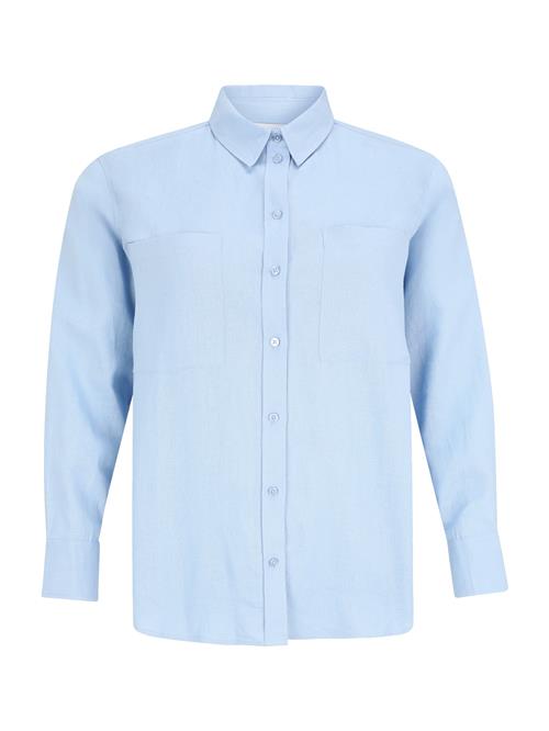Se Guido Maria Kretschmer Curvy Bluse 'Shirin'  lyseblå ved About You