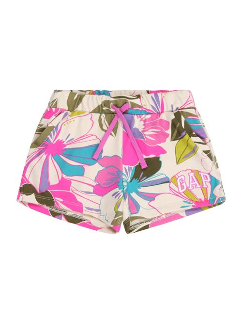 GAP Bukser  turkis / oliven / mørkegrøn / pink