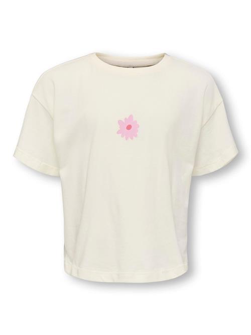 Only Mini Bluser & t-shirts 'KMGVACAY'  creme / lime / orange / lyserød