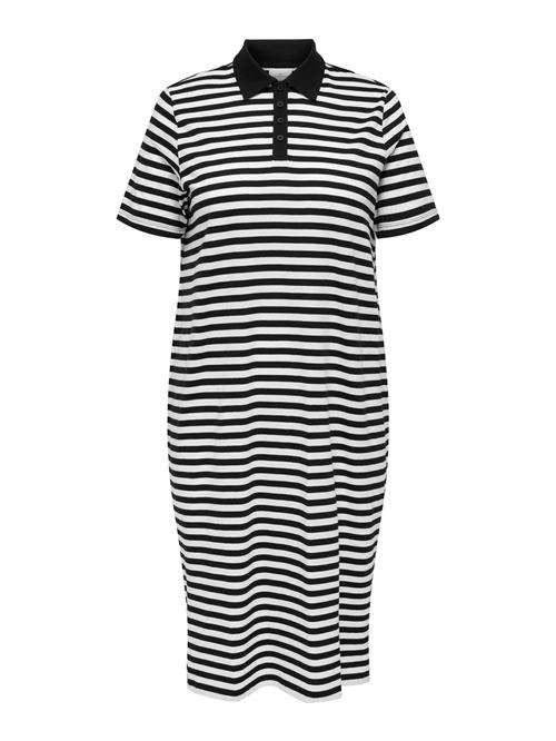 ONLY Carmakoma Kjole 'CARVELIA'  sort / offwhite