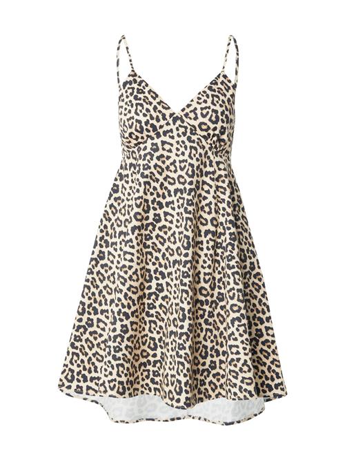 ONLY Sommerkjole 'ONLLOWA'  beige / sort