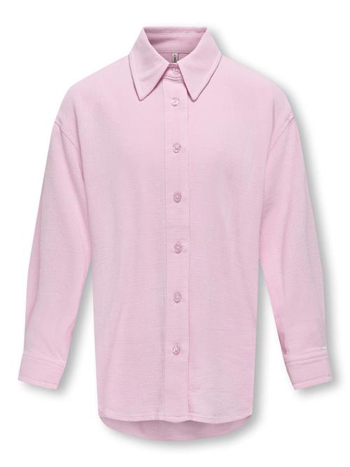 Se ONLY GIRLS Bluse 'KOGSiesta'  lys pink ved About You