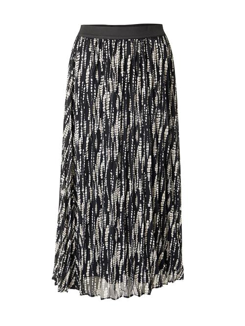 VILA Nederdel 'Kubba'  sort / offwhite