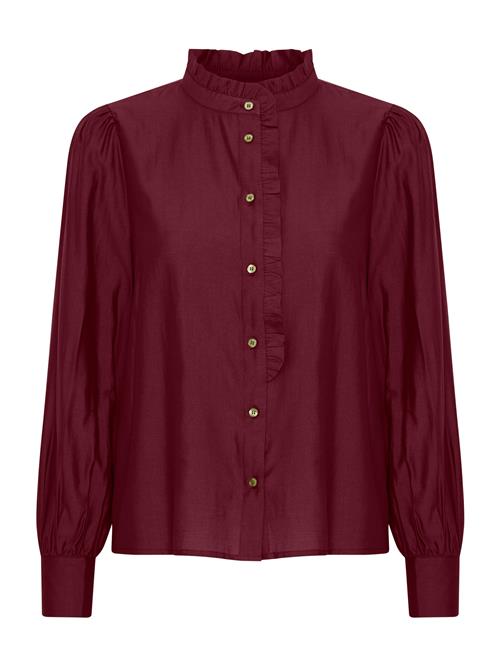 ICHI Bluse 'IH KARLANI'  vinrød