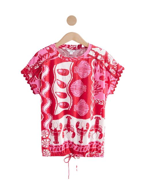 Next Shirts  pink / rød / hvid