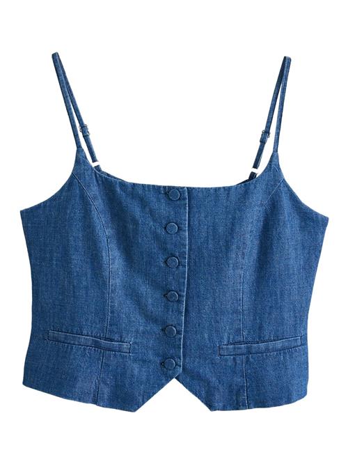 Next Jakkesætsvest  blue denim